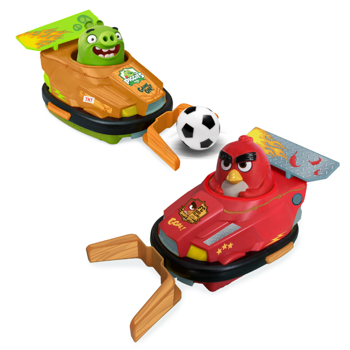 Angry Birds Bumper Cars Soccer Set