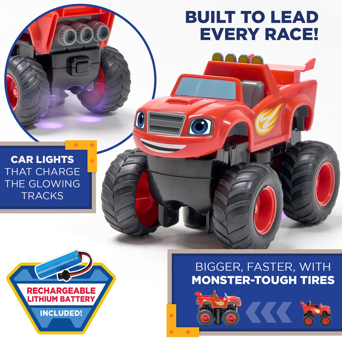 Blaze™ Racing Adventure Bundle – 3 Toys, Turbo-Charged Fun