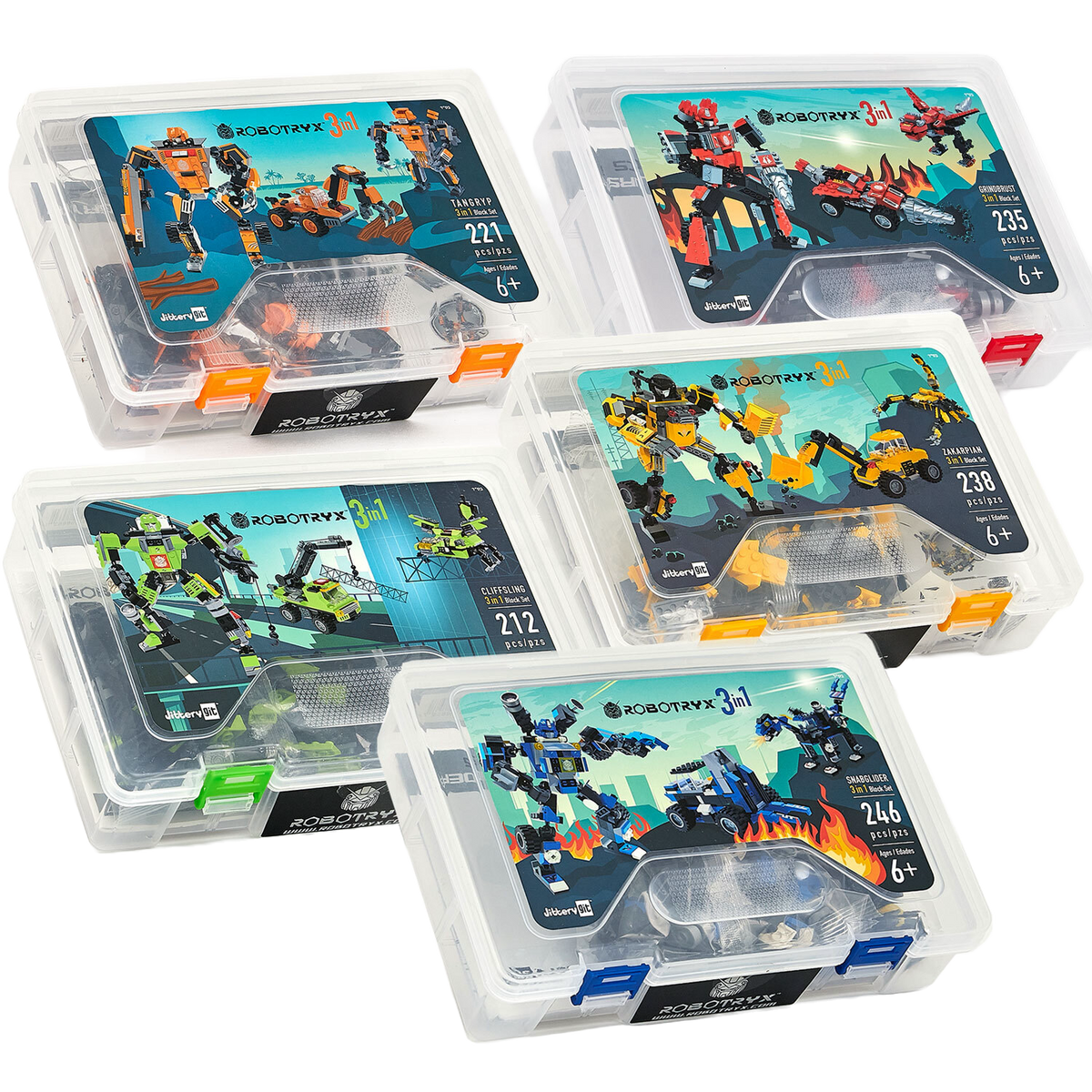 Garantron — 9" Mega STEM Robot Building Set (1153 Pcs)