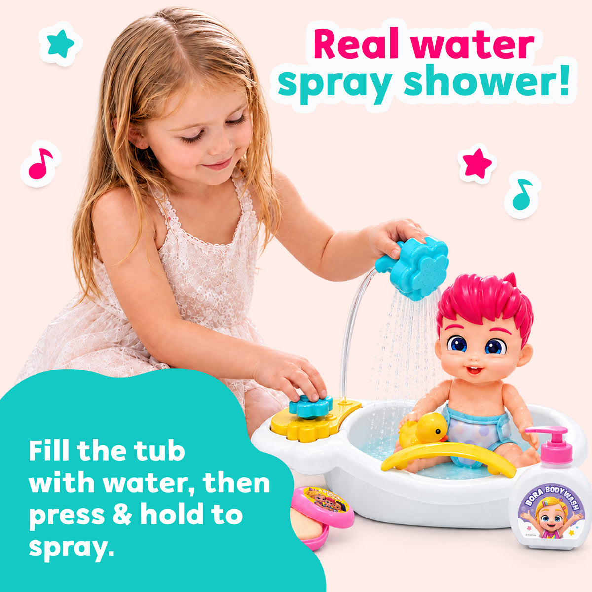 Bebefinn Bath Time Set