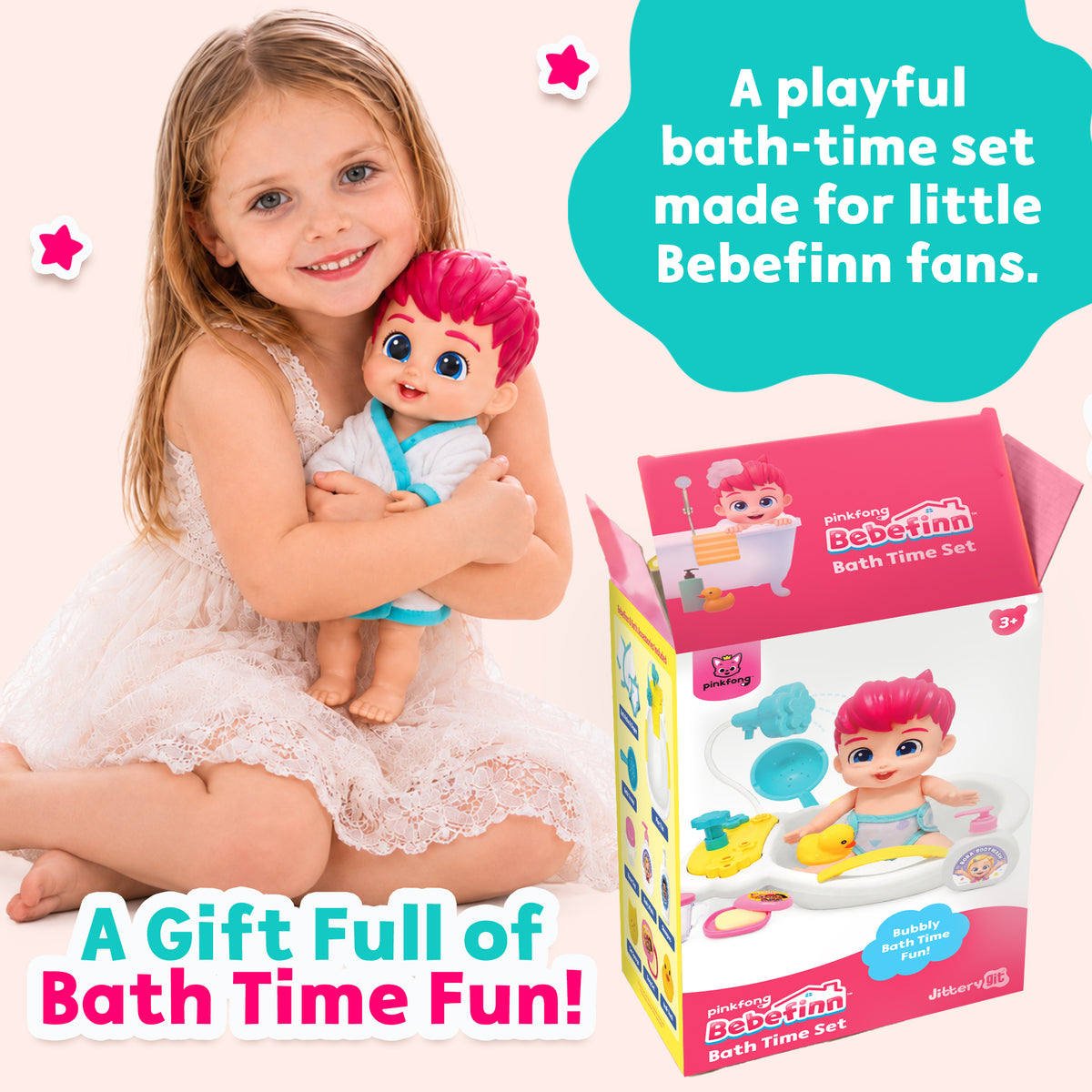 Bebefinn Bath Time Set