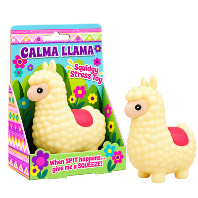 Calma Llama Stress Toy – Squishy Llama Fidget