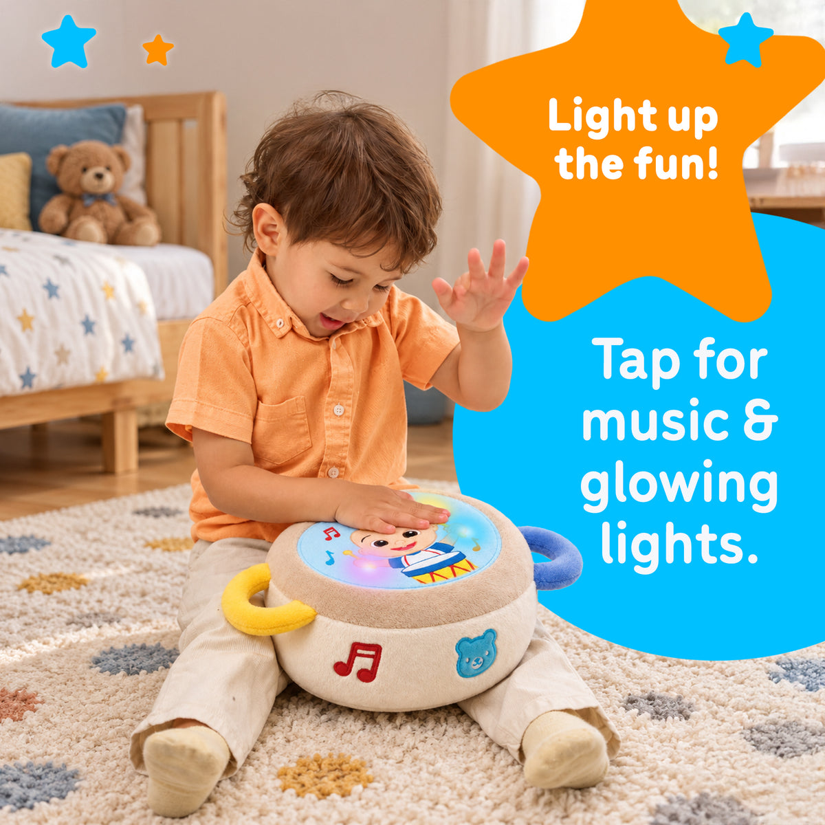 CoComelon Plush Drum - JJ