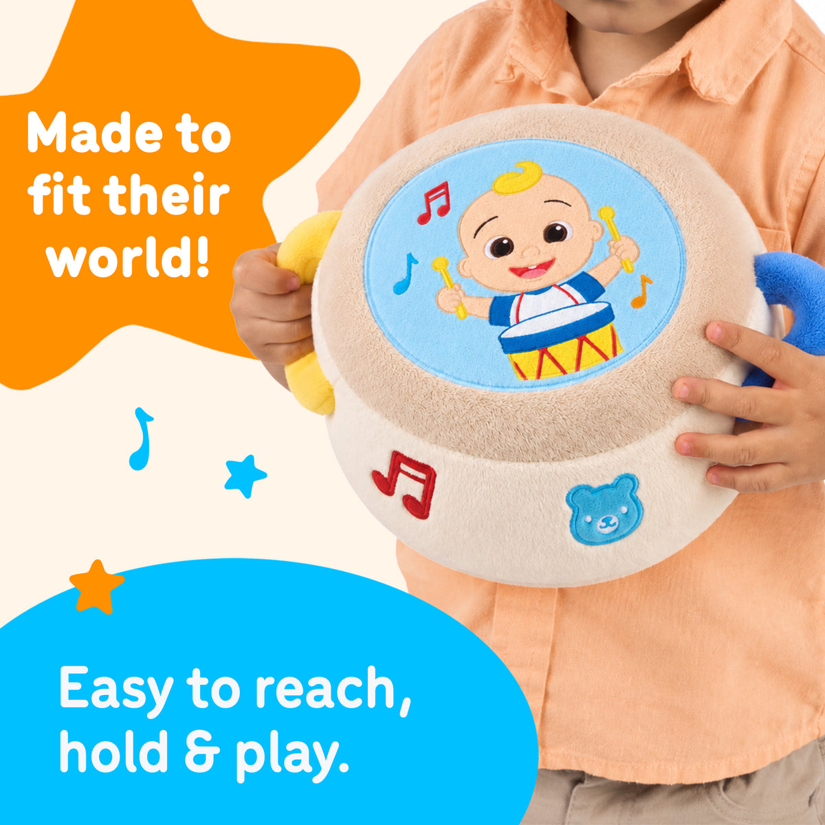 CoComelon Plush Drum - JJ