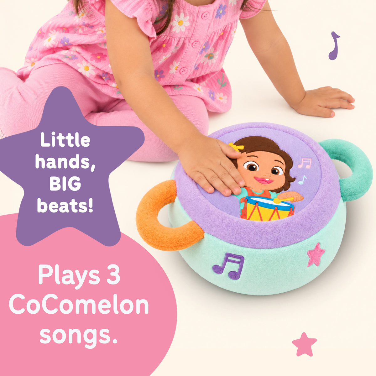 CoComelon Plush Drum – Nina