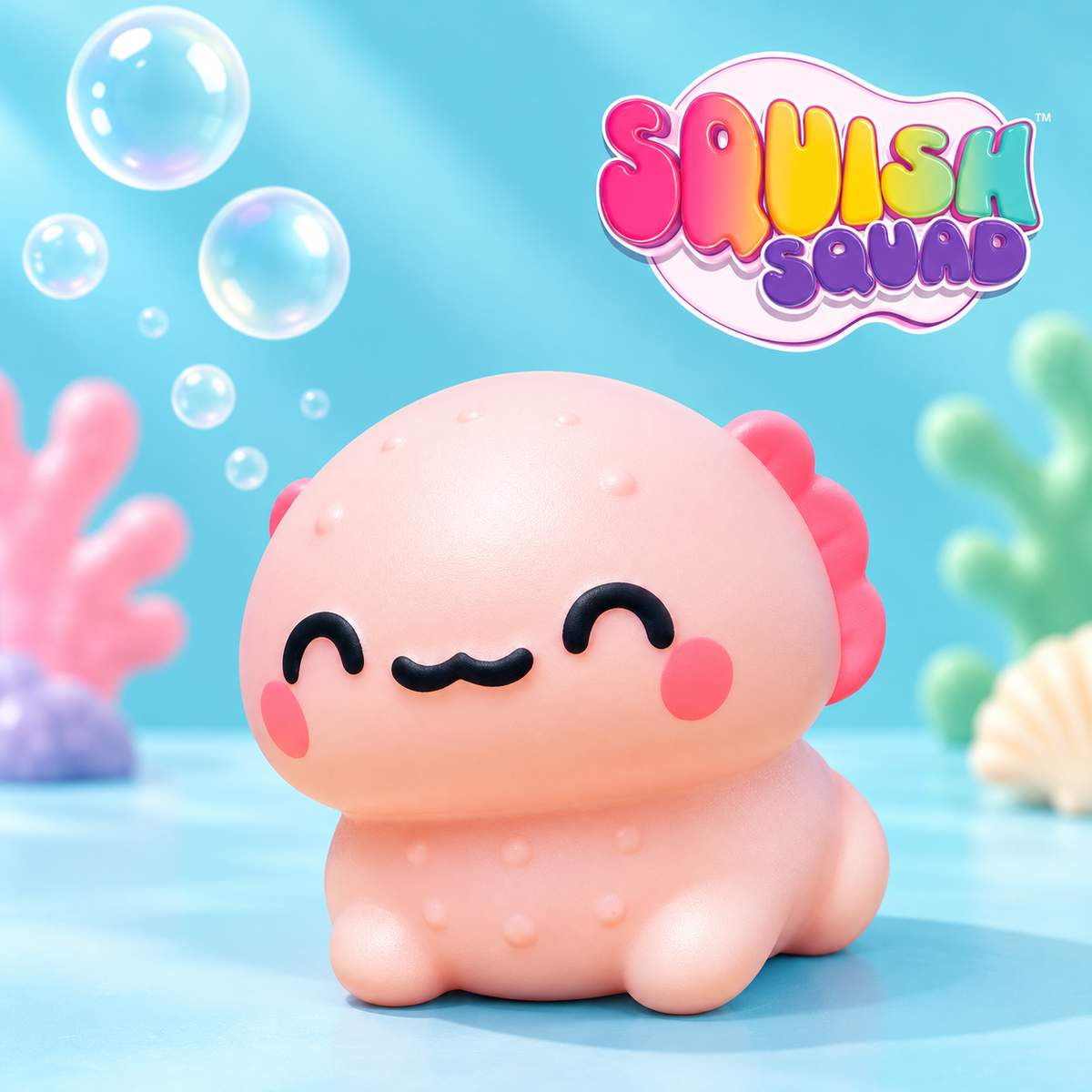 Relaxolotl Axolotl Squishy – Slow Rise Stress Toy