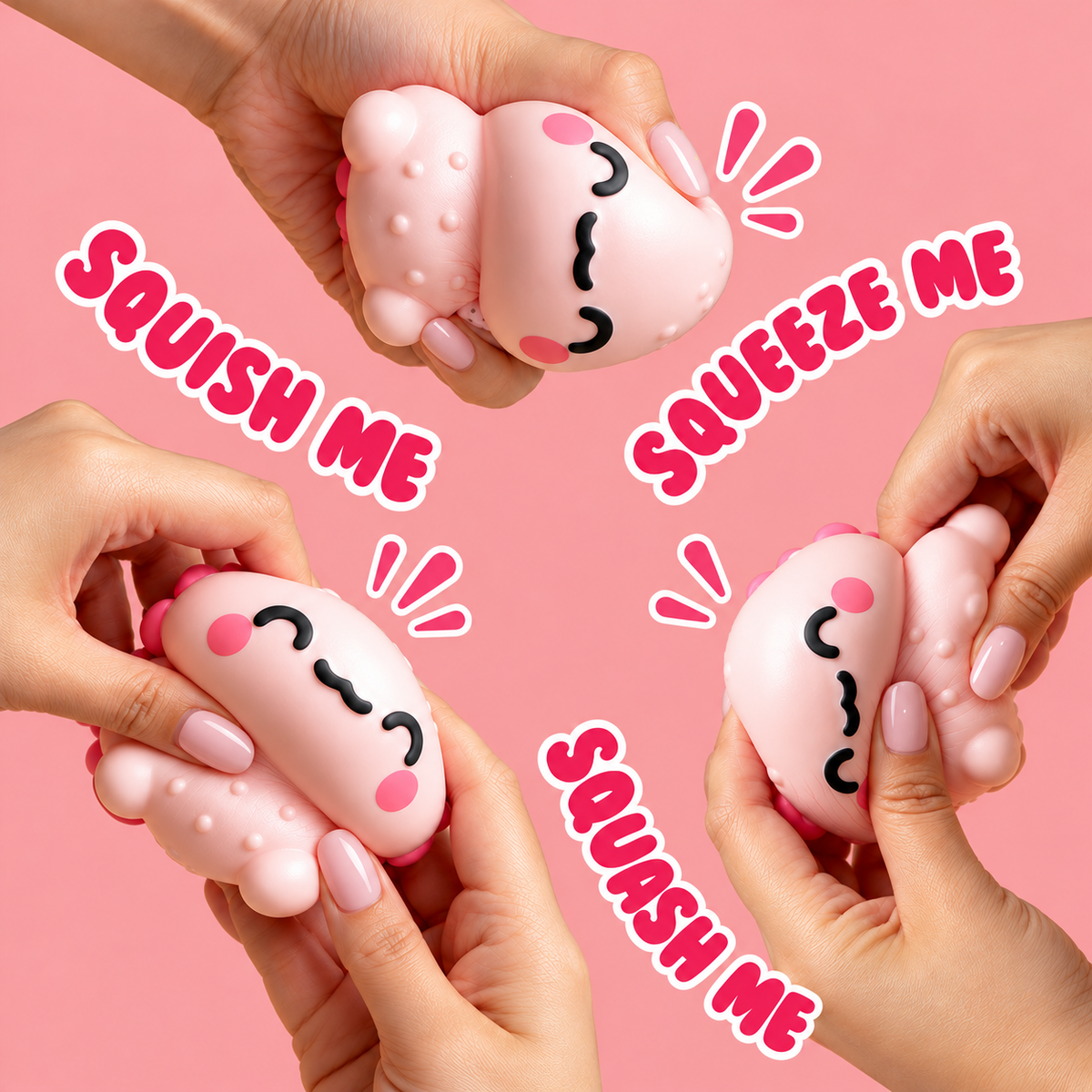 Relaxolotl Axolotl Squishy – Slow Rise Stress Toy