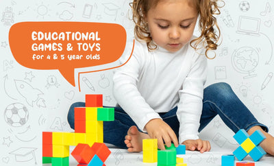 The best educational toys for 4 & 5 year olds to enhance their playdate