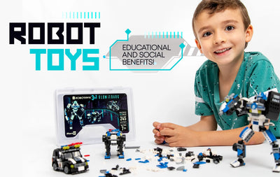 Robot toys provide children with educational and social benefits