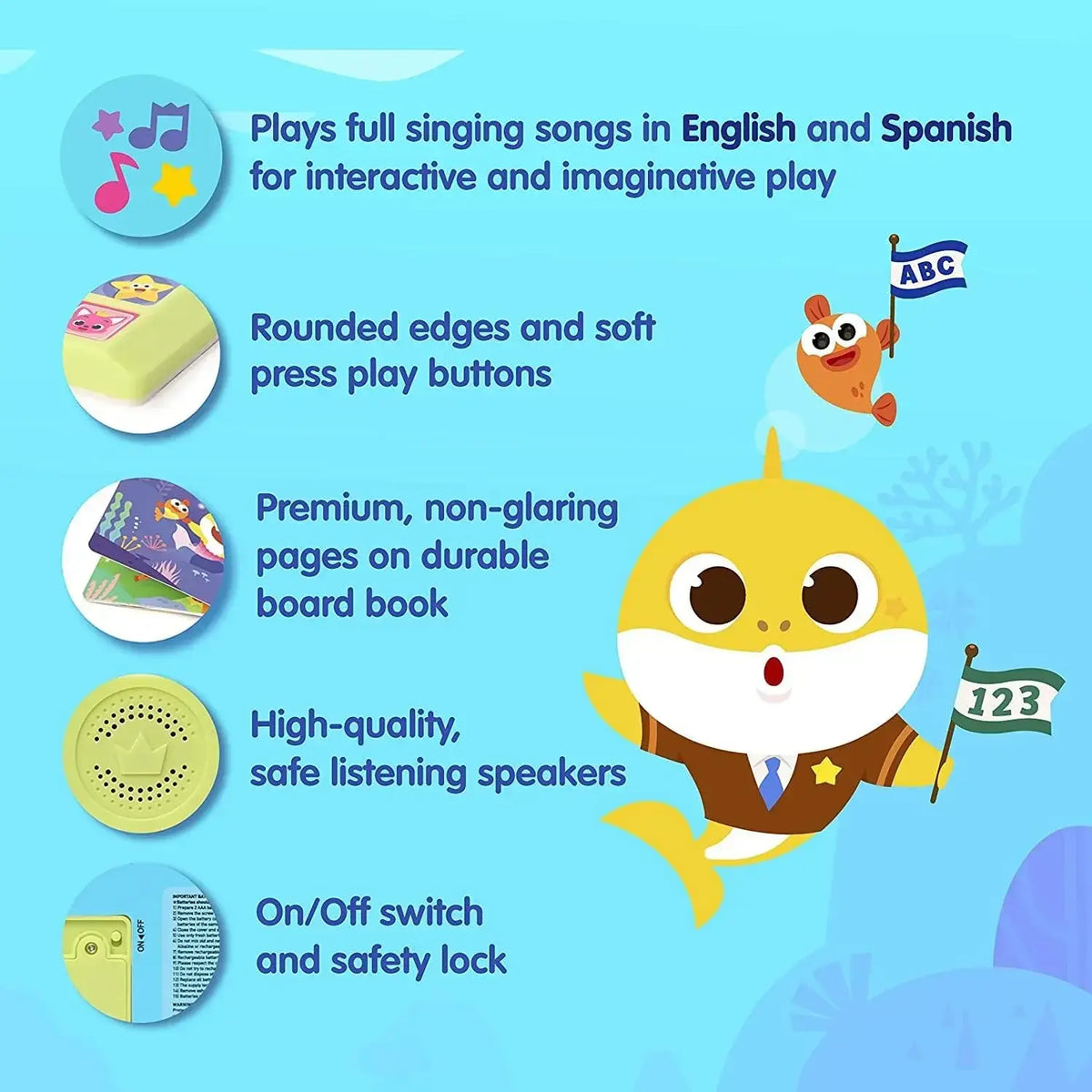 Baby Shark™ Musical Learning Bundle – 3 Toys, Endless Fun