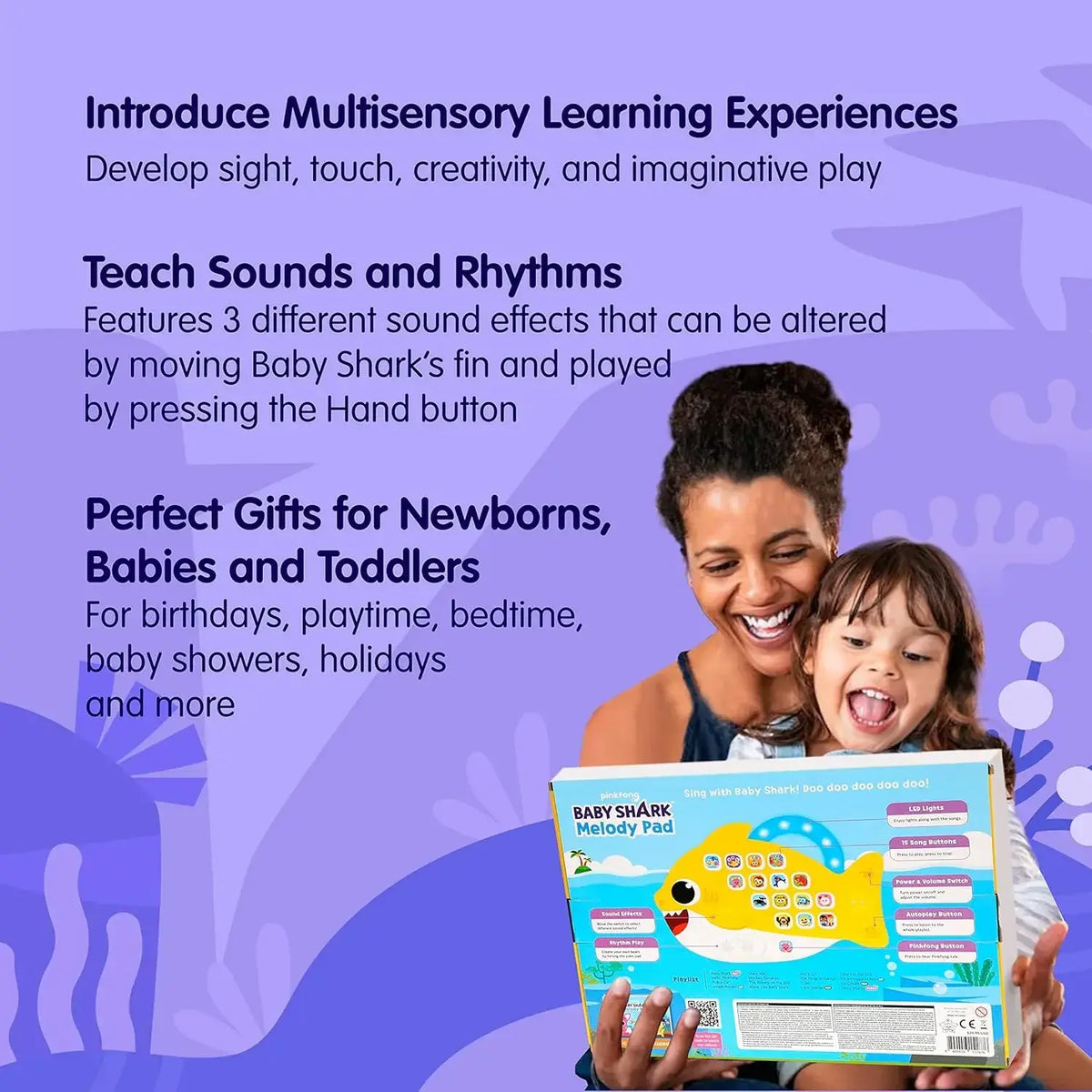 Baby Shark™ Musical Learning Bundle – 3 Toys, Endless Fun
