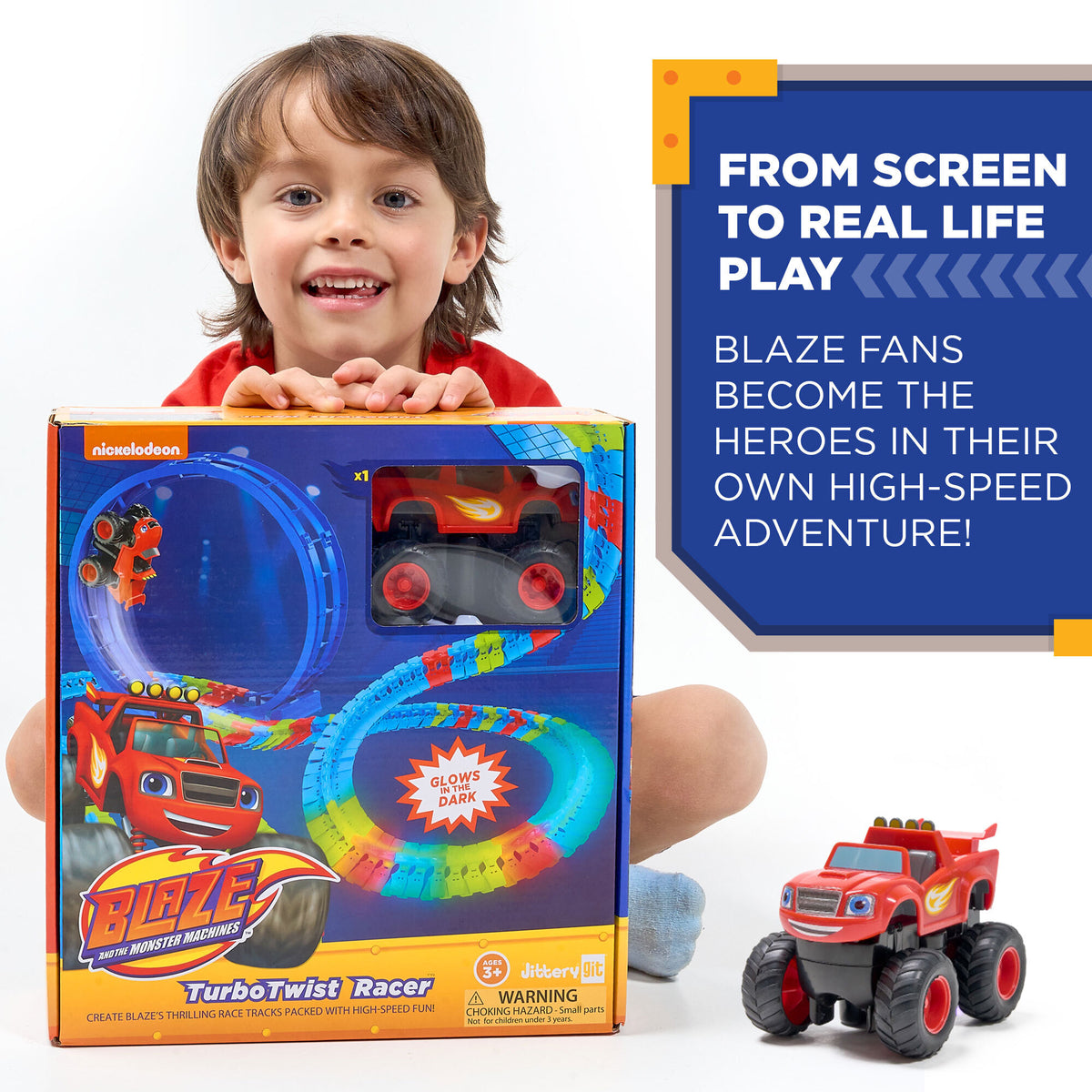 Blaze TurboTwist Racer Set