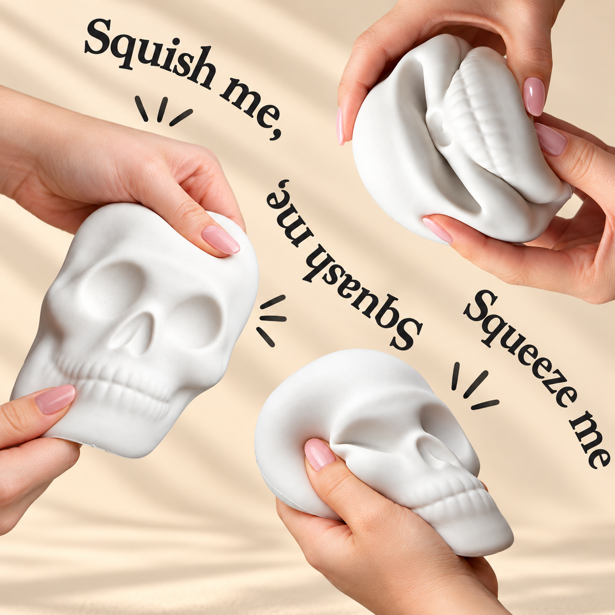 Alas Poor Yorick Skull Squishy – Shakespeare Stress Toy