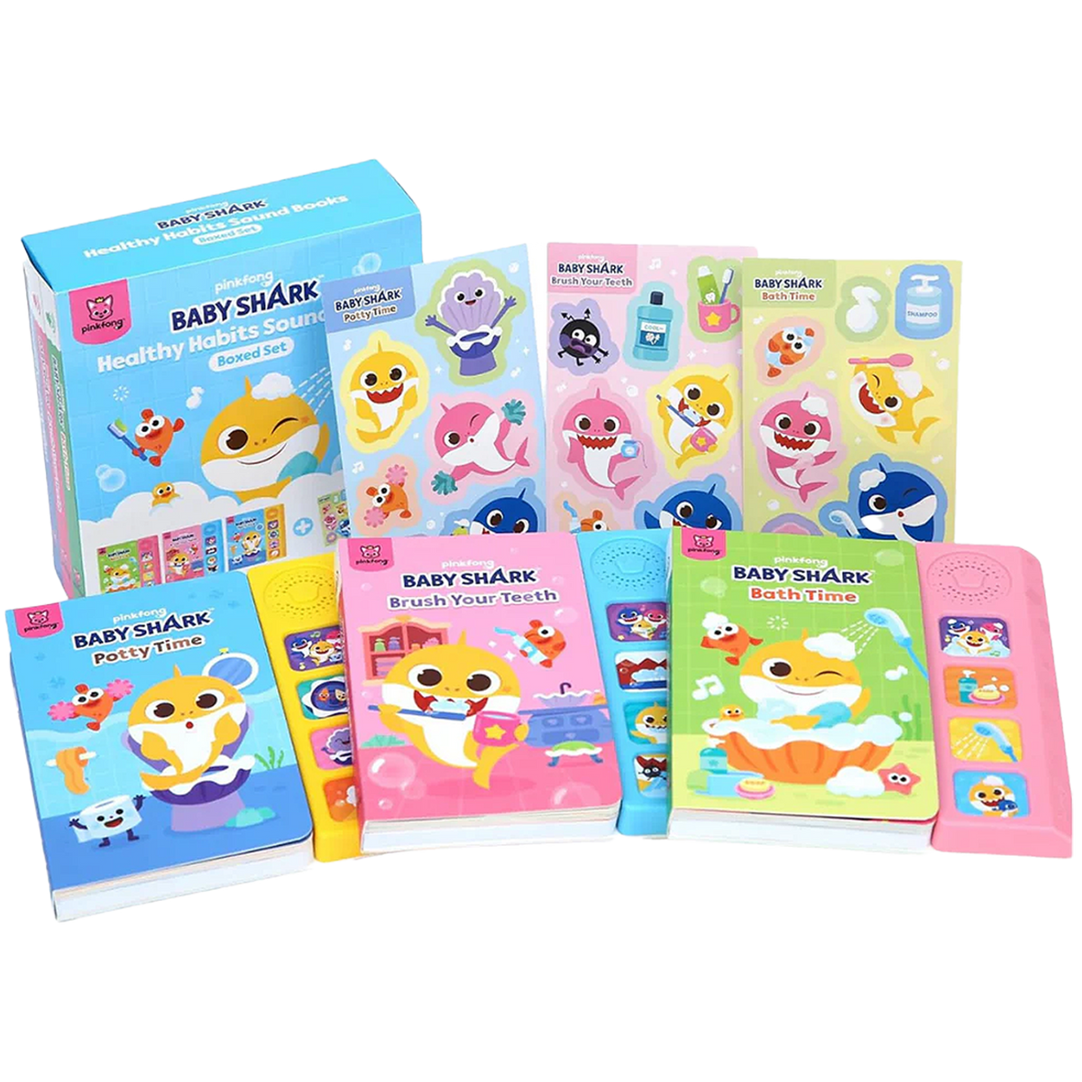 Baby Shark Healthy Habits Sound Books Boxed Set
