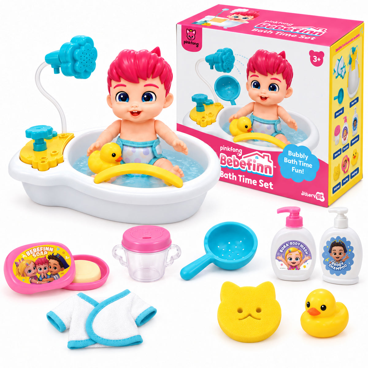 Bebefinn Bath Time Set