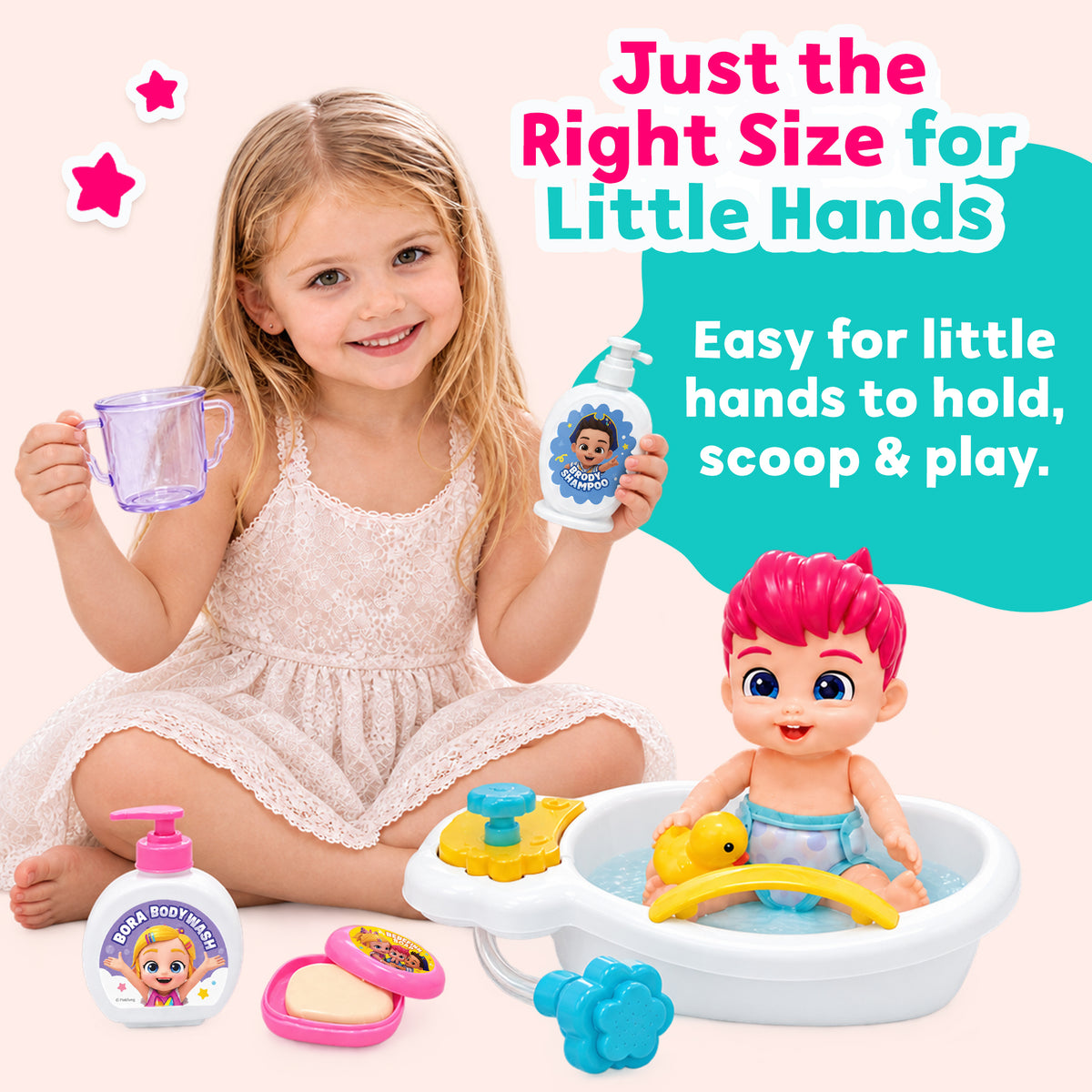 Bebefinn Bath Time Set