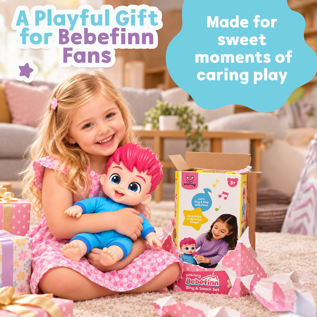 Bebefinn Sing & Snack Set