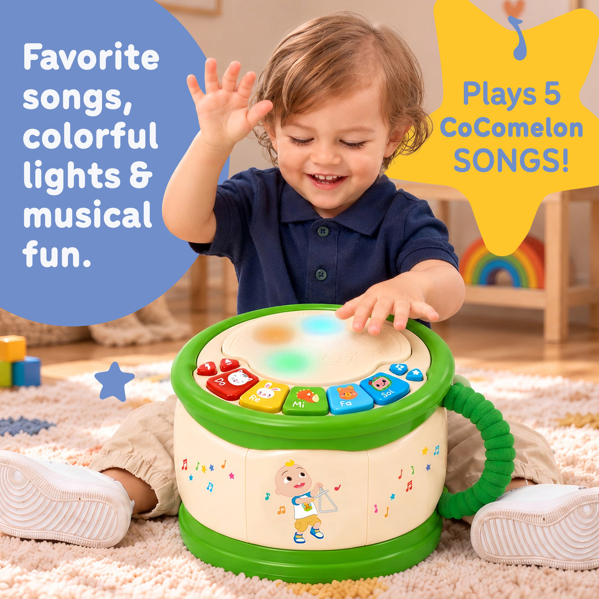 CoComelon Piano Drum