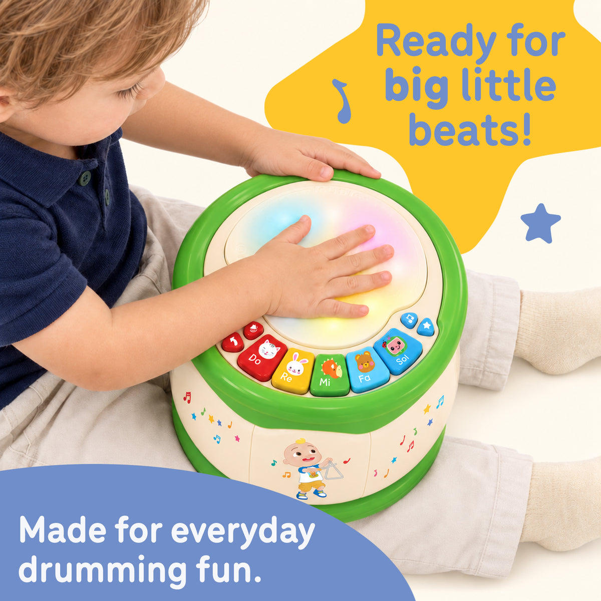 CoComelon Piano Drum