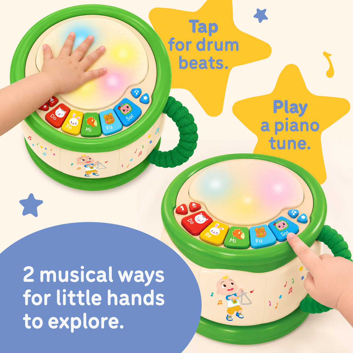 CoComelon Piano Drum