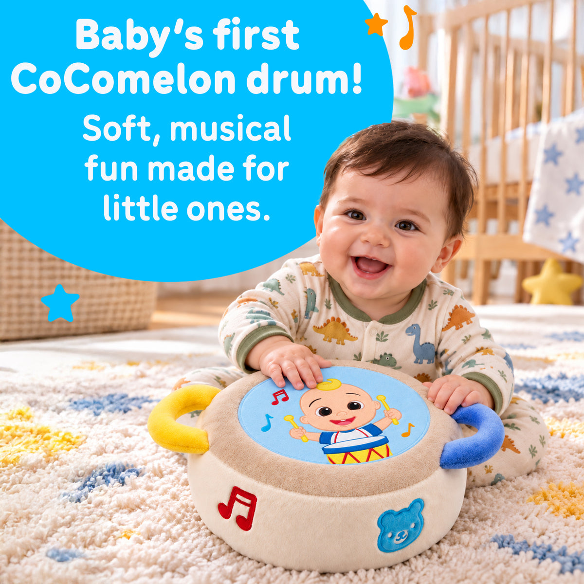 CoComelon Plush Drum - JJ