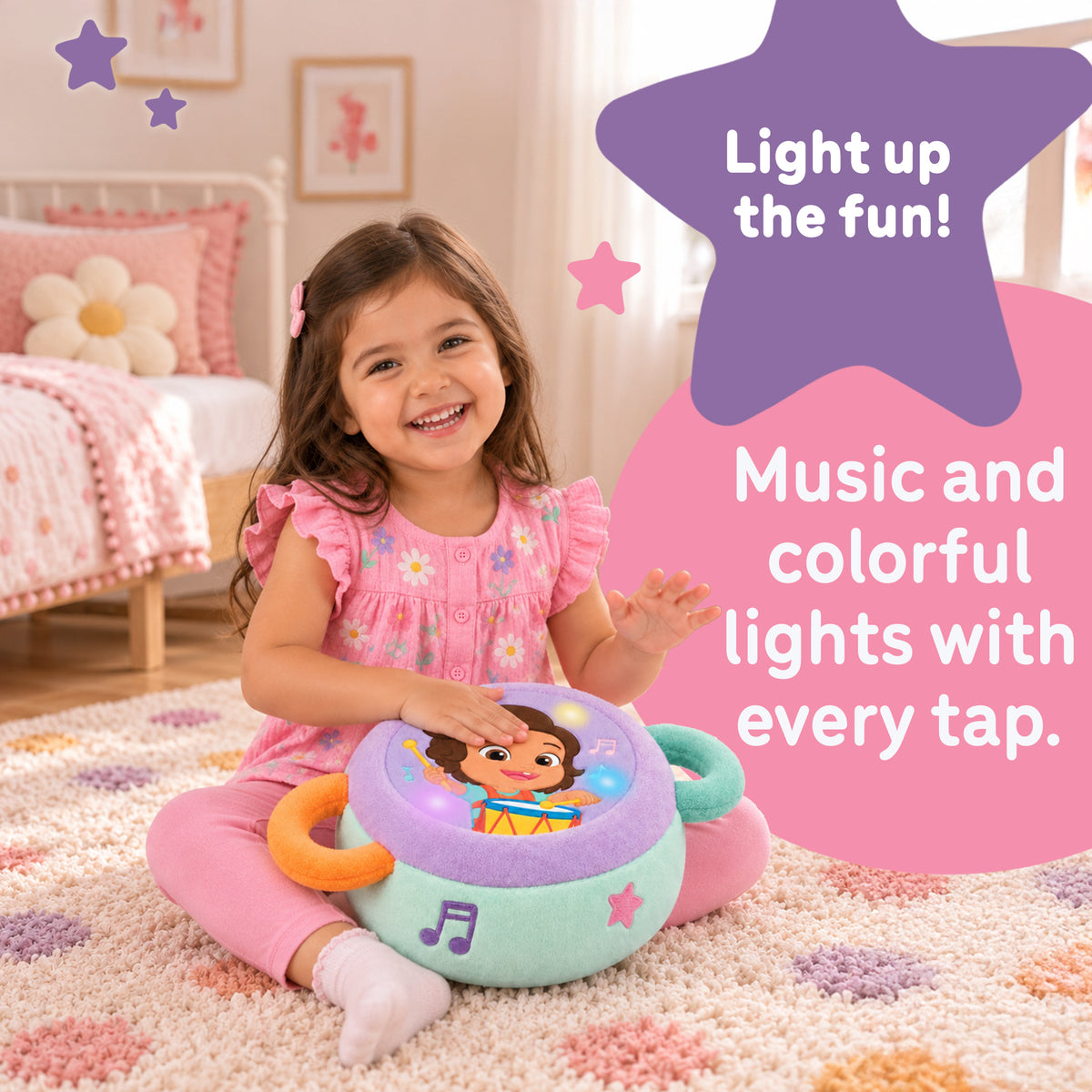 CoComelon Plush Drum – Nina