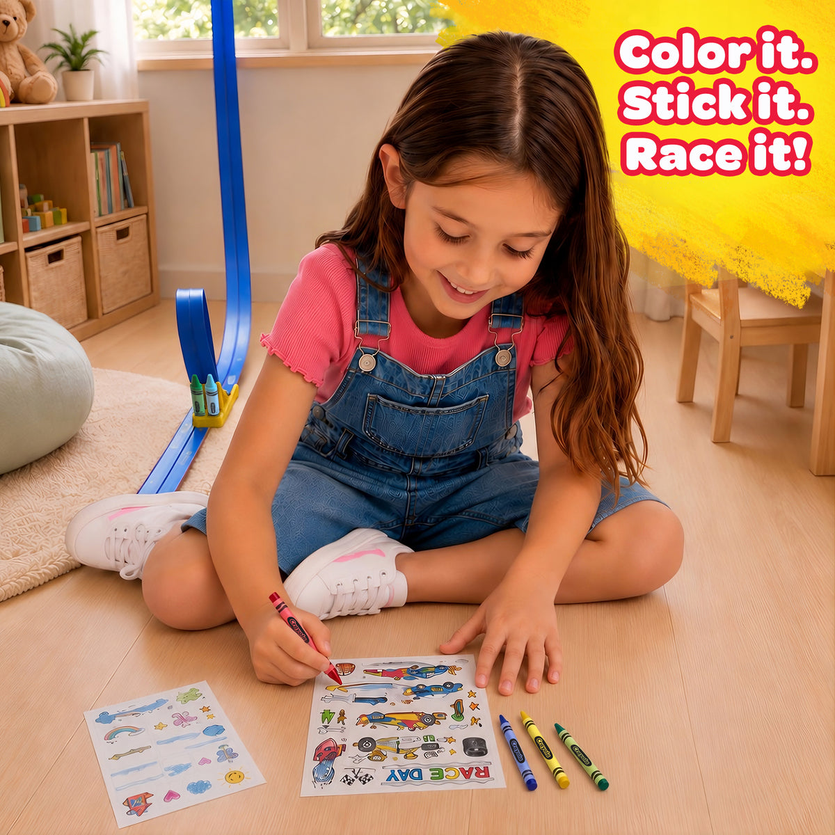 Crayola Color & Race Track