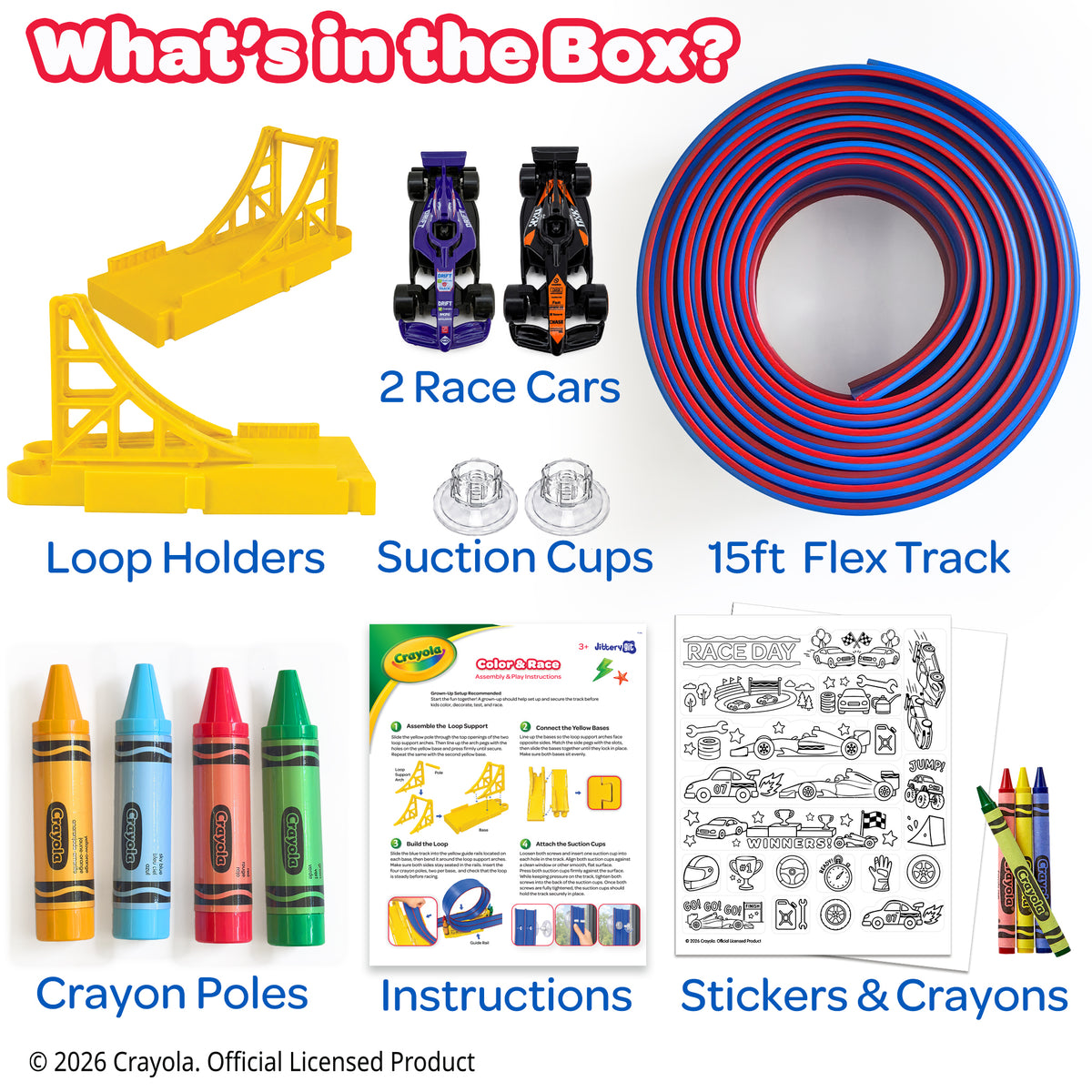 Crayola Color & Race Track