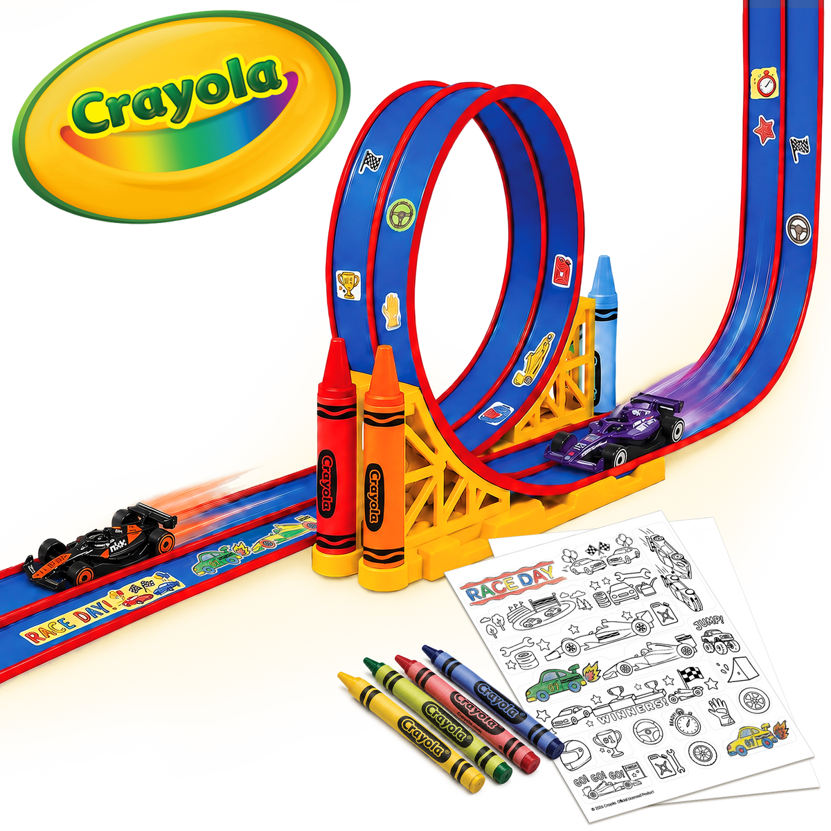 Crayola Color & Race Track