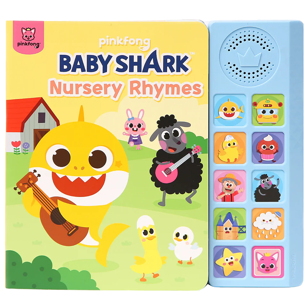 Baby Shark Nursery Rhymes Sound Book