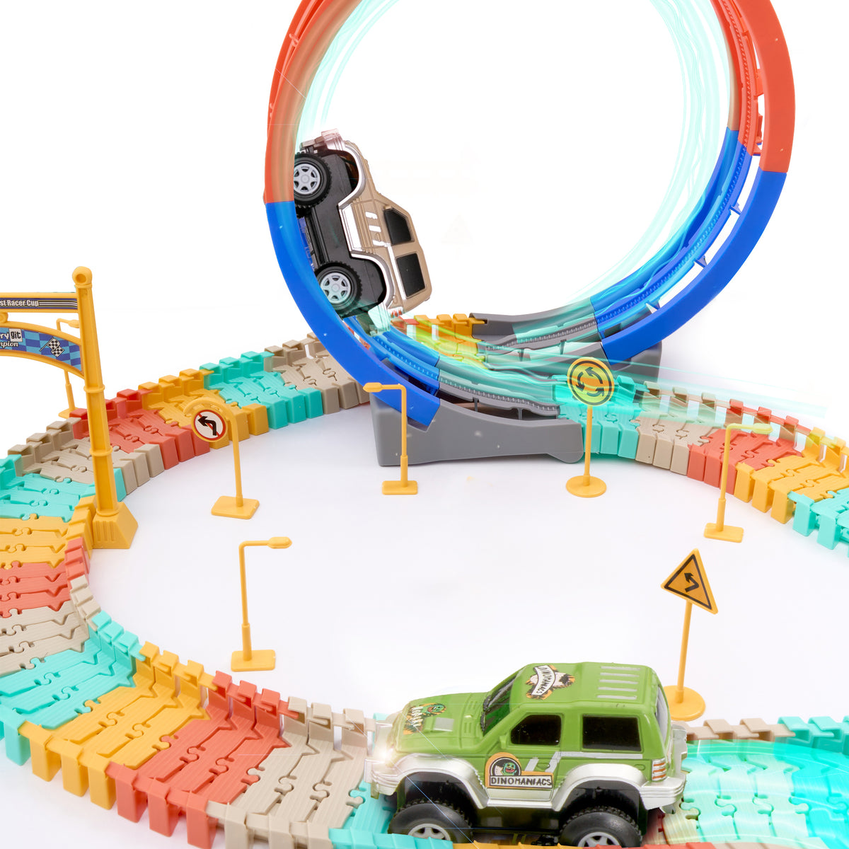 Xtra Racers & 4x4's Bundle – 4 Light-Up Cars